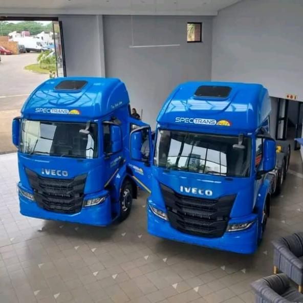 Spectrans Iveco prime movers side by side
